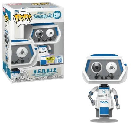 Фігурка Funko Marvel: Fantastic Four: HERBIE фанко Г.Є.Р.Б.І. (Exclusive) 1504