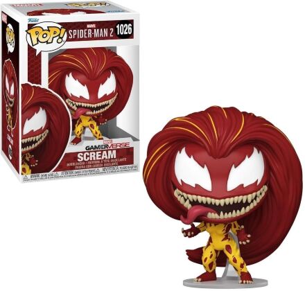 Фігурка Funko Marvel: Spider-Man Scream фанко Людина-павук Крик 1026