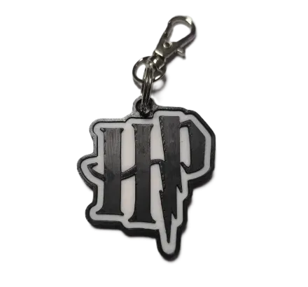 Брелок Harry Potter Гаррі Logo Keychain ABS пластик 4 см.