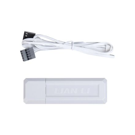 Кулер для корпуса Lian Li Uni Fan SL WIRELESS 120-3, White (G99.12SL1W3W.00)