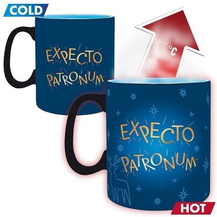 Чашка хамелеон Harry Potter Expecto Patronum King size Гарри Поттер Экспекто Патронум Кружка 460 мл