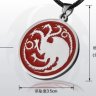 Медальйон Game of Thrones Targaryen Dragon