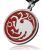 Медальйон Game of Thrones Targaryen Dragon