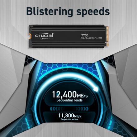 Накопитель SSD M.2 2280 4TB T700 Micron (CT4000T700SSD3)