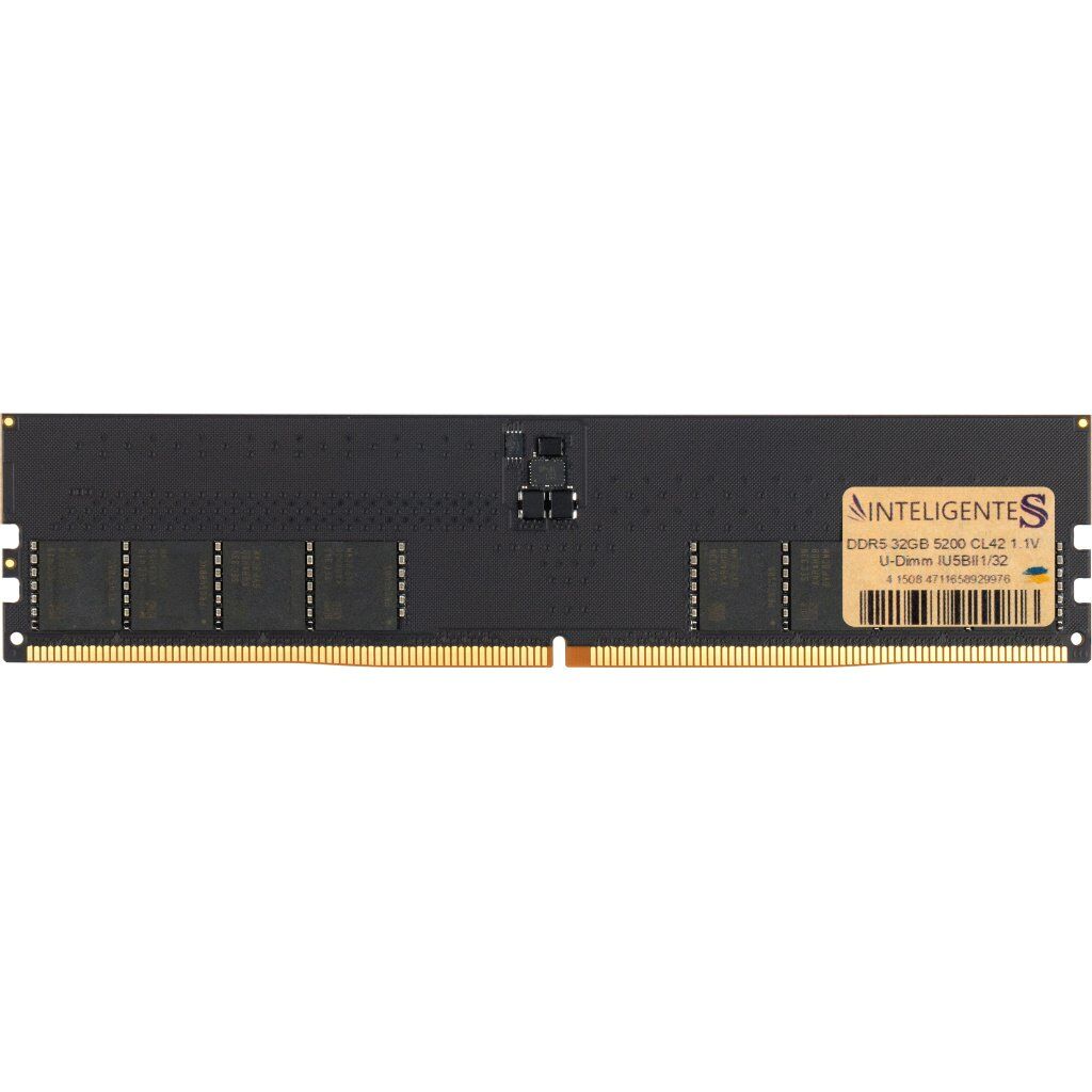 Модуль памяти для компьютера DDR5 32GB 5200 MHz INTELIGENTES (IU5BII1/32)