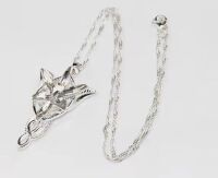 Медальйон Володар кілець Арвен Вечірня зірка LOTR Arwen Evenstar Necklace