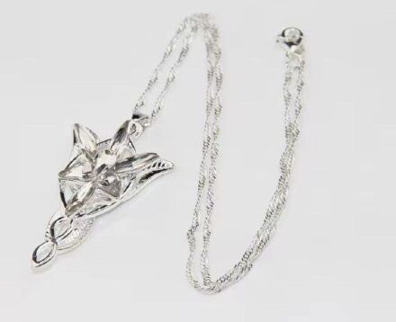 Медальйон Володар кілець Арвен Вечірня зірка LOTR Arwen Evenstar Necklace