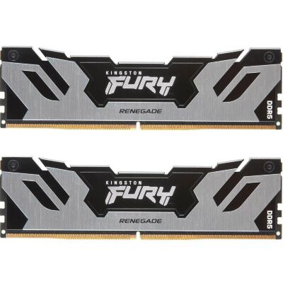 Модуль памяти для компьютера DDR5 64GB (2x32GB) 6400 MHz Renegade Silver XMP Kingston Fury (ex.HyperX) (KF564C32RSK2-64)