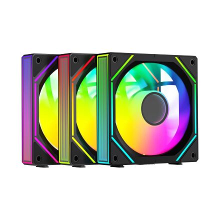 Кулер для корпуса OCYPUS GAMMA F12 UNI BK ARG (GAMMA-F12-BK3AM01U-GL)