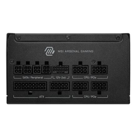 Блок питания MSI 1000W MAG A1000GLS PCIE5 (MAG A1000GLS PCIE5)