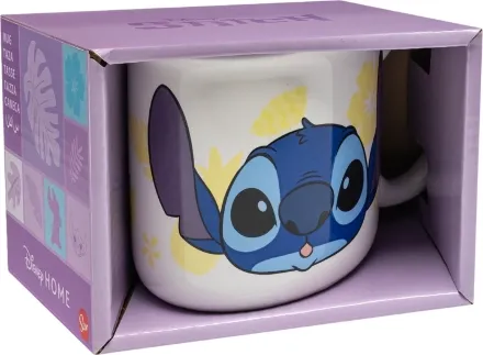 Чашка Stor Disney Stitch Palms кружка для завтрака Стич 400 мл