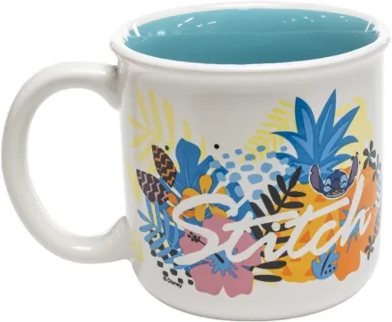 Чашка Stor Disney Stitch Palms кружка для завтрака Стич 400 мл