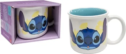 Чашка Stor Disney Stitch Palms кружка для завтрака Стич 400 мл