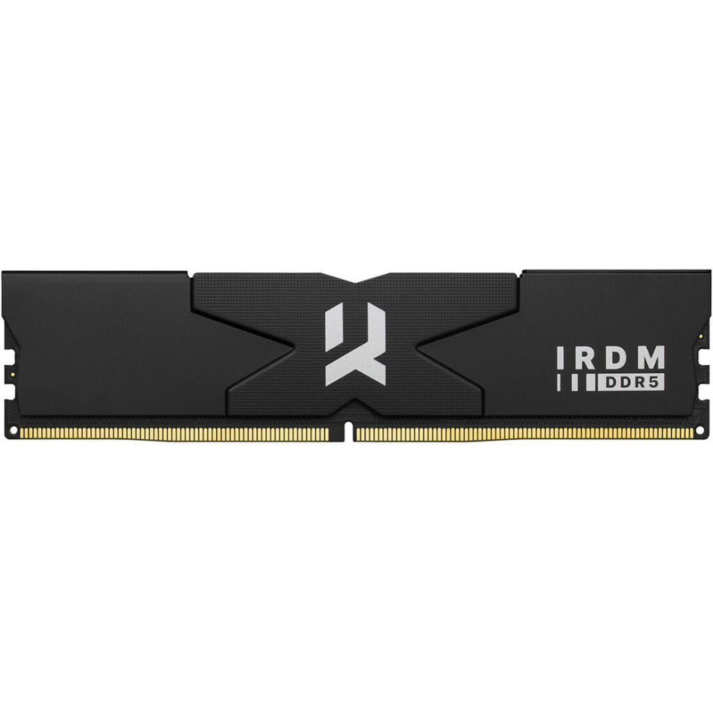 Модуль памяти для компьютера DDR5 8GB 6000 MHz IRDM Black Goodram (IR-6000D564L30S/8G)