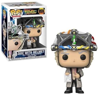 Фігурка Funko Back to The Future: Doc with Helmet фанко Назад у майбутнє Док у шоломі 959
