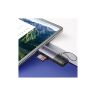 Считыватель флеш-карт Baseus USB-A + USB-C to SD/TF gray (WKQX060113)