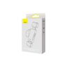 Считыватель флеш-карт Baseus USB-A + USB-C to SD/TF gray (WKQX060113)