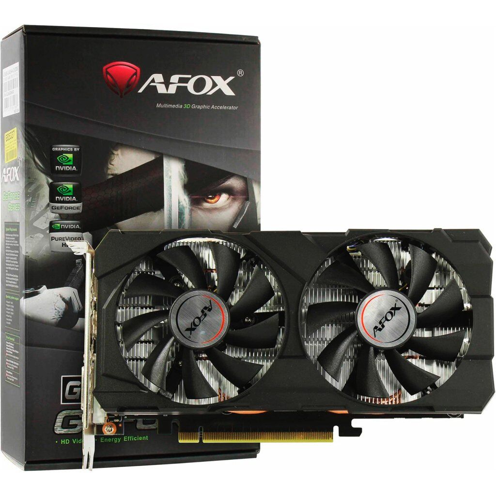 Видеокарта GeForce GTX1660 Ti 6Gb Afox (AF1660TI-6144D6H4)