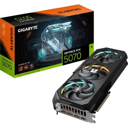 Видеокарта GIGABYTE GeForce RTX5070 12Gb GAMING OC (GV-N5070GAMING OC-12GD)