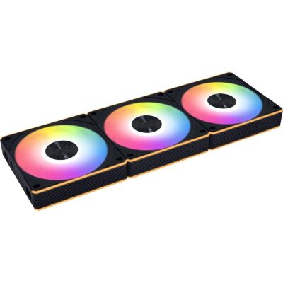 Кулер для корпуса Lian Li Uni Fan CL WIRELESS 120-3, Black (G99.12CL1W3B.00)