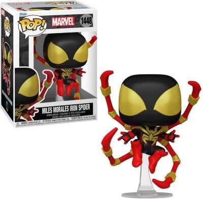 Фігурка Funko Marvel: Miles Morales Iron Spider фанко Майлз Моралес Залізний Павук 1448