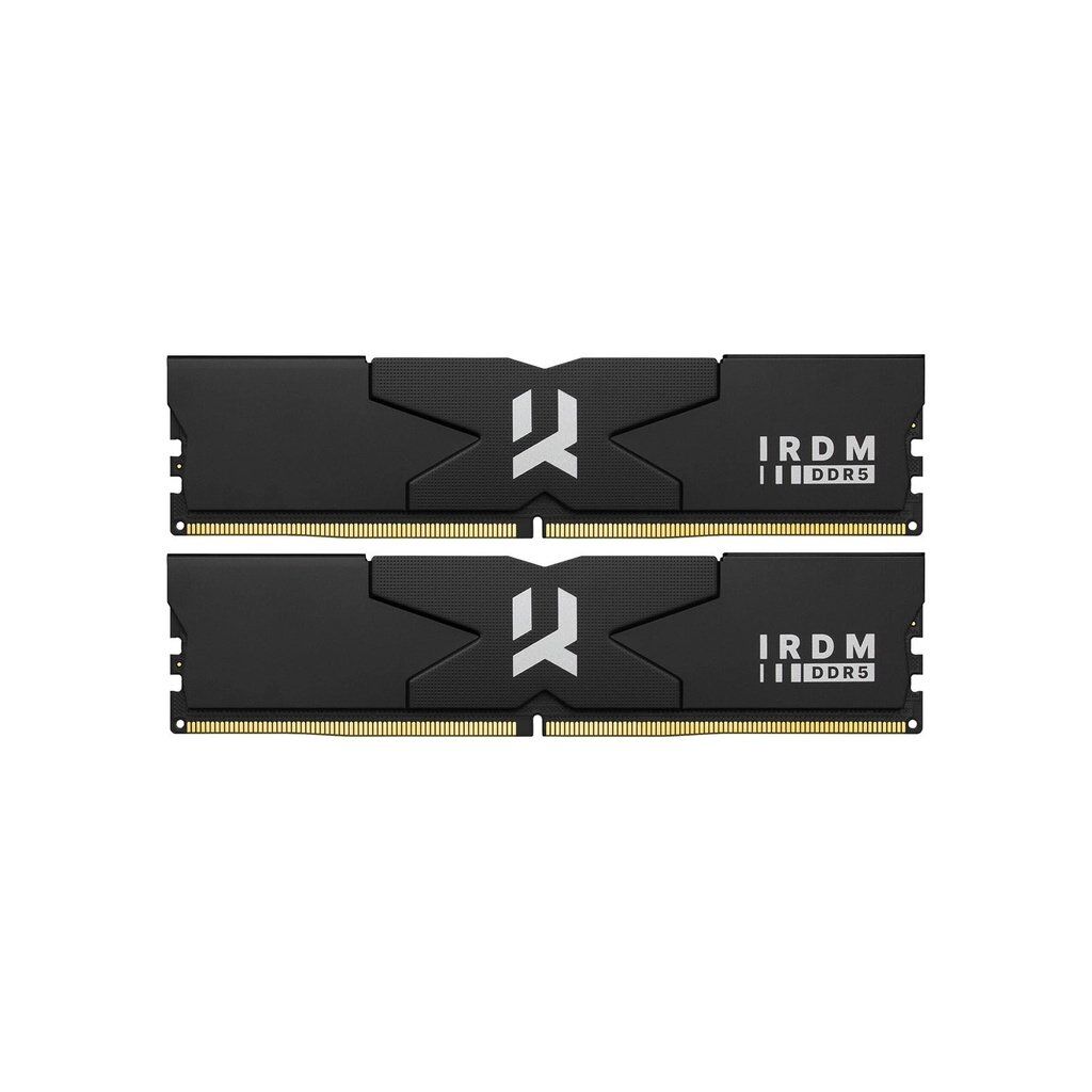 Модуль памяти для компьютера DDR5 32GB (2x16GB) 6000 MHz IRDM Black Goodram (IR-6000D564L36S/32GDC)