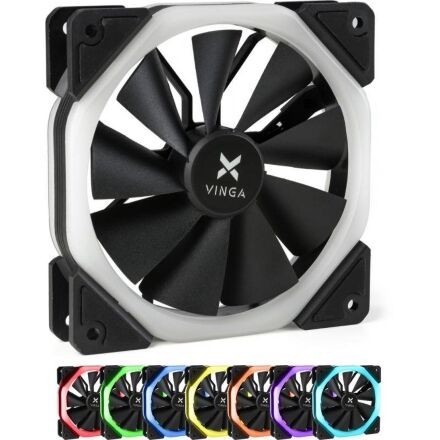 Кулер для корпуса Vinga RGB FAN-04