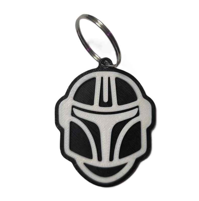 Брелок Star Wars Boba Fett Mandalorian Keychain ABS пластик Зоряні війни Мандалорець Боба Фет 5 см.