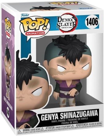 Фігурка Funko Demon Slayer Genya Shinazugawa Фанко Клинок, що розсікає демонів 1406 (прим.бокс)