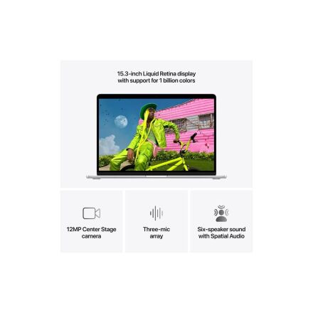 Ноутбук Apple MacBook Air 15 M5 A3448 Starlight (MDVD4UA/A)