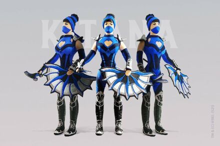 Колекційний плюш MORTAL KOMBAT 11 Kitana 34 см
