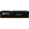 Модуль памяти для компьютера DDR5 16GB 6000 MHz Beast Black EXPO Kingston Fury (ex.HyperX) (KF560C30BBE-16)