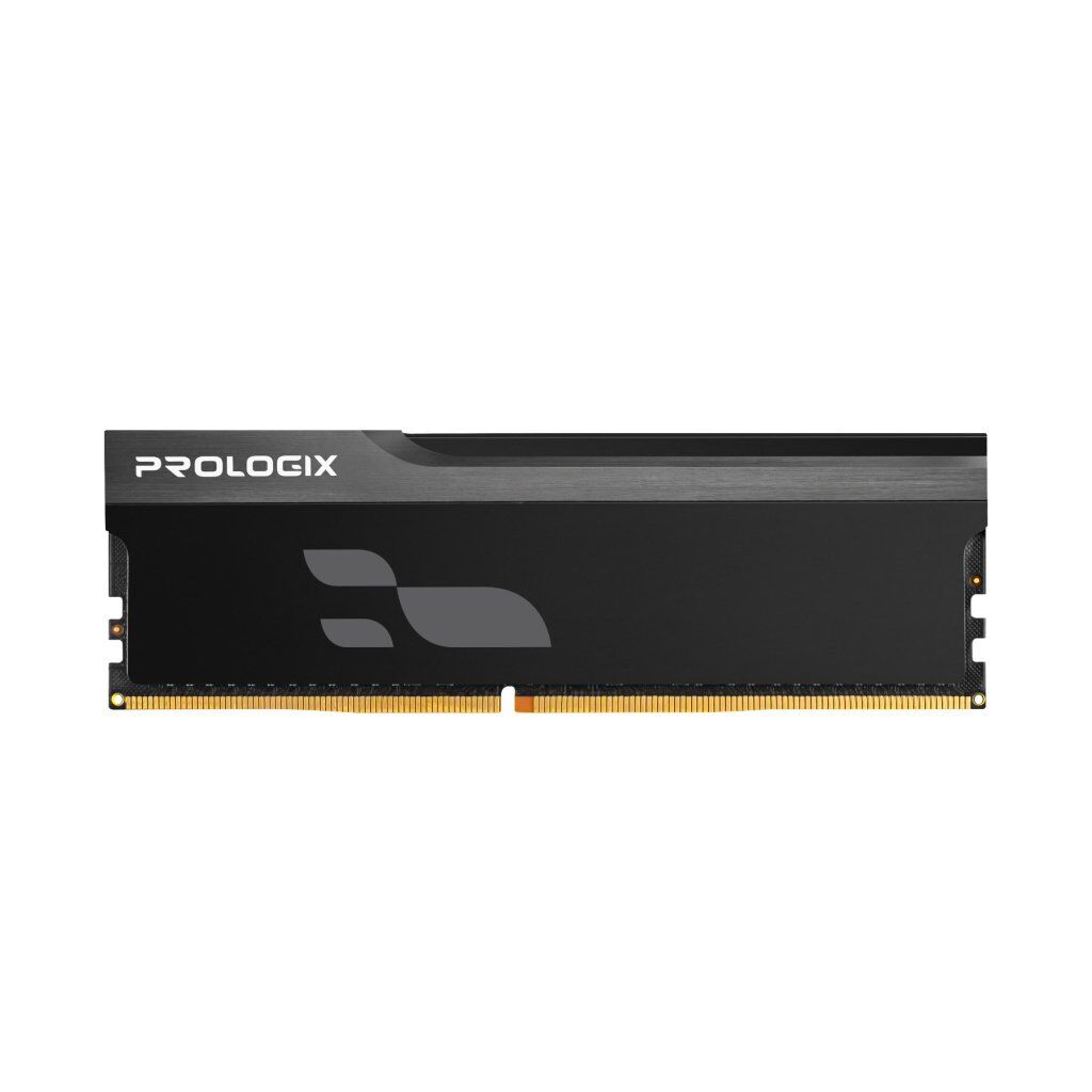 Модуль памяти для компьютера DDR5 16GB 6000 MHz Onyx Black Prologix (PRO16GB6000YB5)