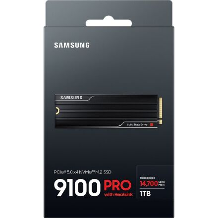 Накопитель SSD M.2 2280 1TB 9100 PRO Heatsink Samsung (MZ-VAP1T0CW)