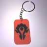 Брелок World of Warcraft Horde Red
