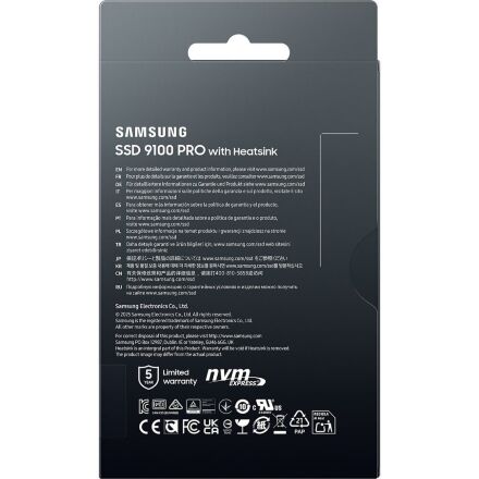 Накопитель SSD M.2 2280 2TB 9100 PRO Heatsink Samsung (MZ-VAP2T0CW)