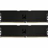 Модуль памяти для компьютера DDR4 32GB (2x16GB) 3600 MHz Iridium Pro Deep Black Goodram (IRP-K3600D4V64L18/32GDC)