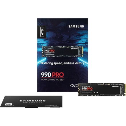 Накопитель SSD M.2 2280 4TB 990 PRO Samsung (MZ-V9P4T0BW)