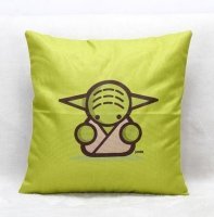 Наволочка Star Wars (Polyester & Linen) Yoda