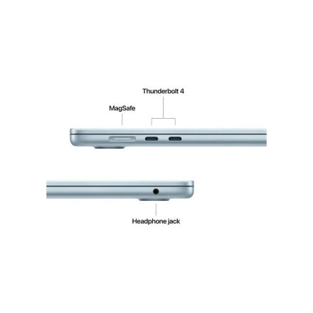 Ноутбук Apple MacBook Air 15 M5 A3448 Sky Blue (MDVU4UA/A)
