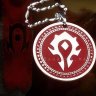 Медальйон World of Warcraft Horde Logo