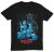 Футболка Morze Rick and Morty as Stranger Things T-Shirt Рик и морти как Очень странные дела (размер L)