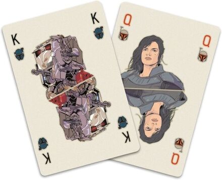 Гральні карти Star Wars The Mandalorian Play Cards Game Waddingtons Number 1