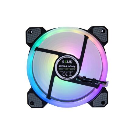 Кулер для корпуса Gelid Solutions Stella ARGB 120mm (FN-STELLA-03)