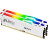 Модуль памяти для компьютера DDR5 64GB (2x32GB) 5600 MHz FURY Beast White RGB Kingston Fury (ex.HyperX) (KF556C40BWAK2-64)