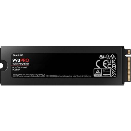 Накопитель SSD M.2 2280 2TB 990 PRO with Heatsink Samsung (MZ-V9P2T0GW)