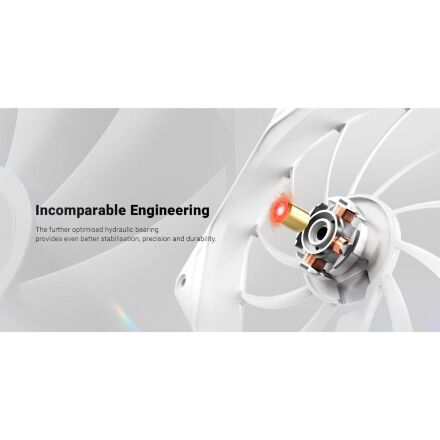 Кулер для корпуса ID-Cooling TF-12025-PRO ARGB TRIO WHITE