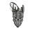 Брелок Lord of the Rings Keychain Sauron Саурон ABS пластик 5 см.
