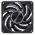 Кулер для корпуса Vinga 12027 PWM 4-pin black ОЕМ