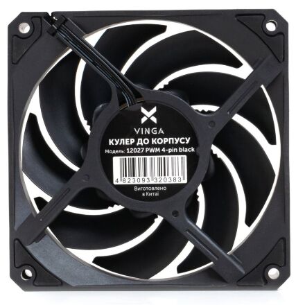 Кулер для корпуса Vinga 12027 PWM 4-pin black ОЕМ